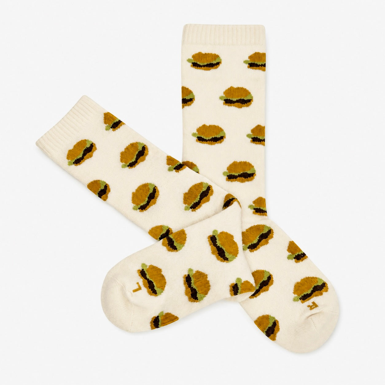 HB Snowear Hamburger Merino Wool Snow Socks — on-mountain lifestyle product view