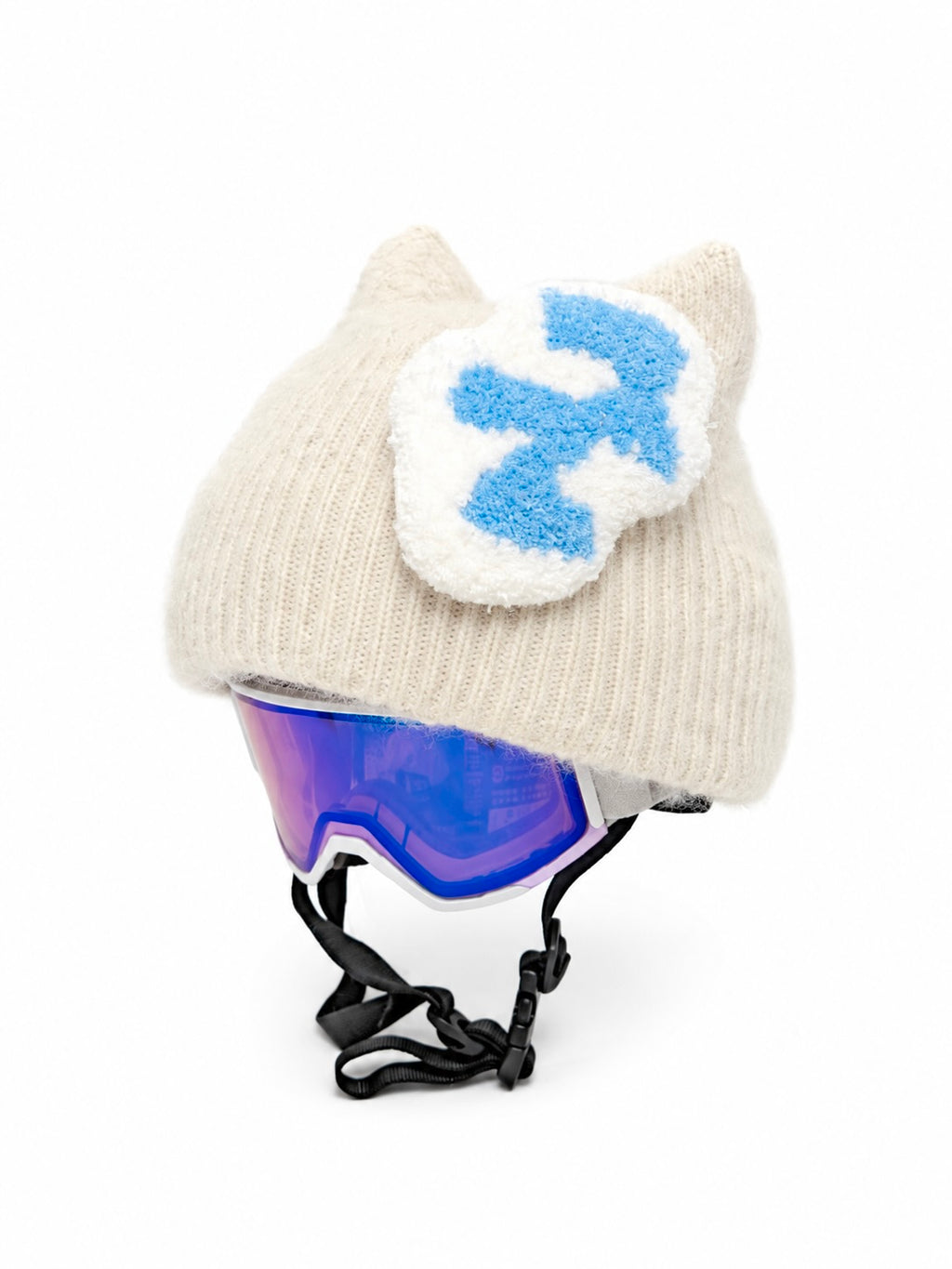 HB Snowear Sleep Sticker — additional view showing raised textile texture