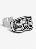 HB Snowear Snow Goggle Cover — Hambao-printed protective cover for ski and snowboard goggles