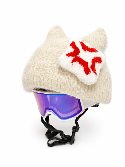 HB Snowear Anger Sticker — additional view showing textile texture and depth